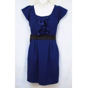 Express Womens Dress Blue Sheath Wear to Work 2